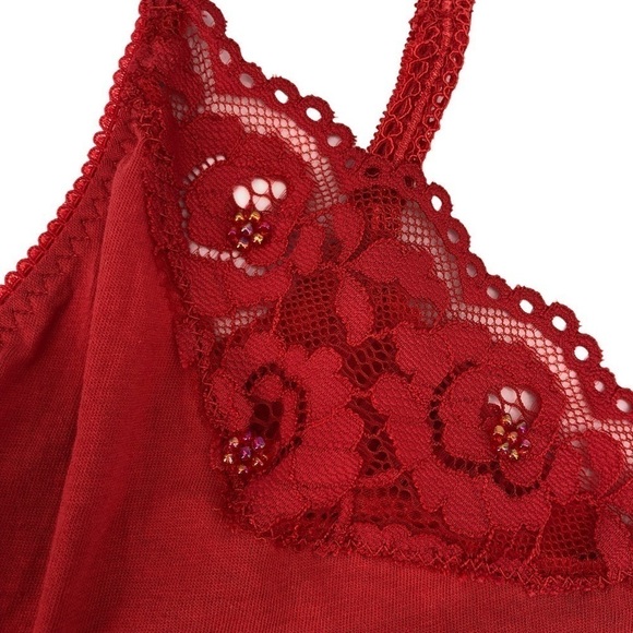 NEW Intimately Free People Side of Sass Beaded Lace Detail Bodysuit  Size Small - Picture 8 of 12